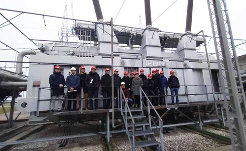 OVE Young Engineers Exkursion Umspannwerk Wien-Südost